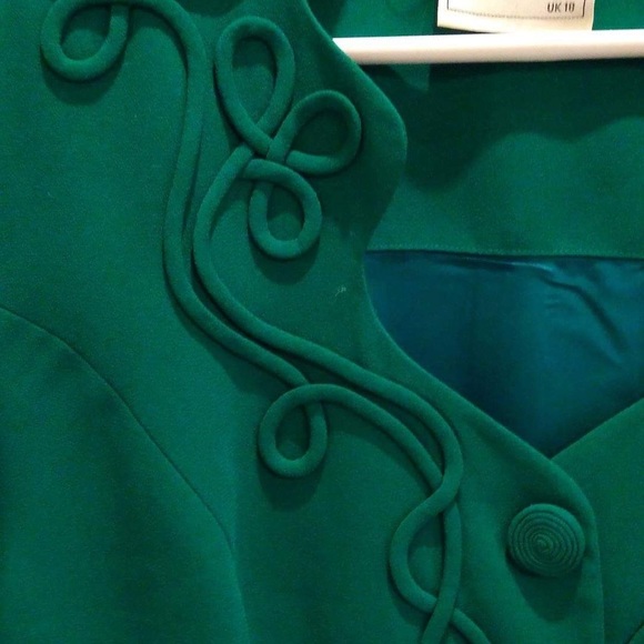 Vintage Blazer Frank Usher, size UK 18/ US 14 - Picture 4 of 8